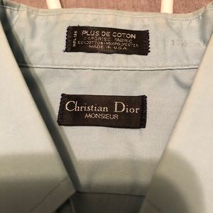 Dior long sleeve button up